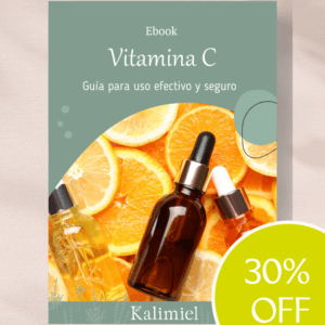 Ebook "Vitamina C: Guía para uso efectivo y seguro en formulación de cosmética natural"