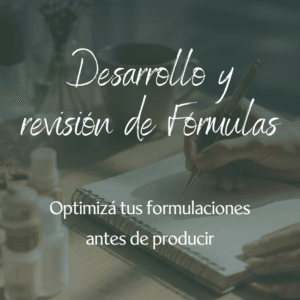 Revisión y Desarrollo de Fórmulas